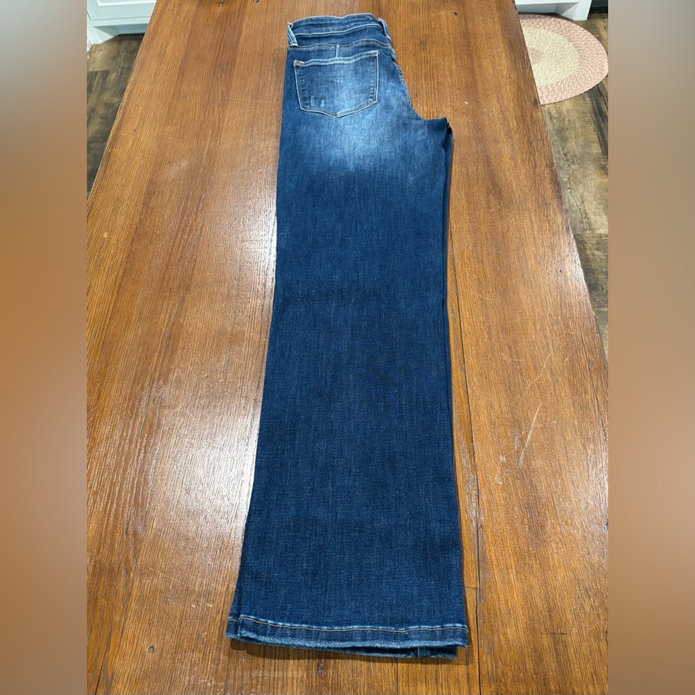 Judy Blue Dark Wash Straight Leg Denim Jeans 5/27